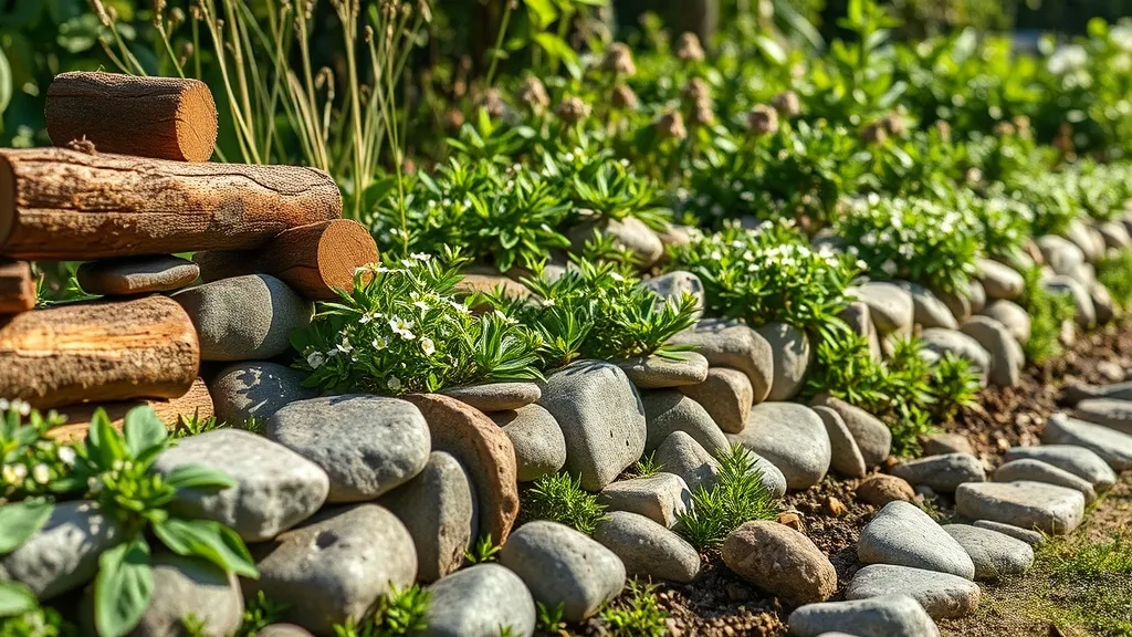 Créer une Bordure Jardin Naturelle et Écologique : Guide 2026 pour Délimiter Sans Béton