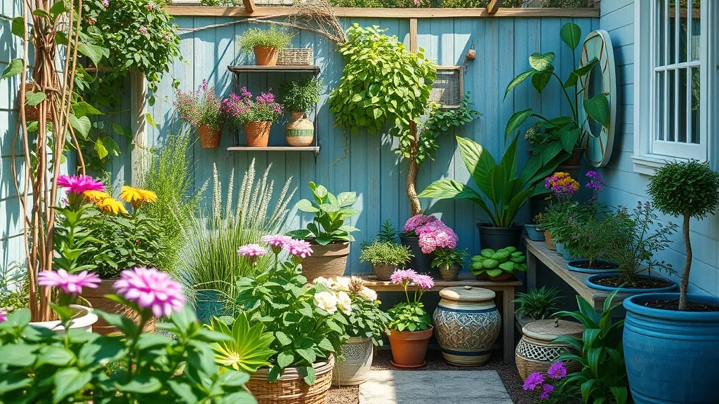 Aménager un petit jardin : 15 idées créatives pour maximiser votre espace en