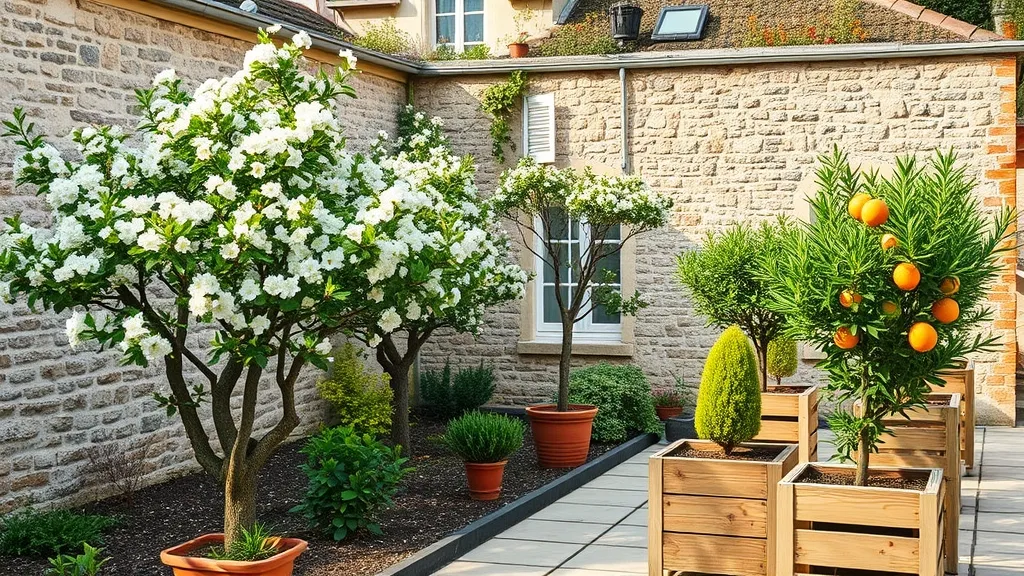 Arbres fruitiers pour petit jardin : les meilleures varietes et leur culture