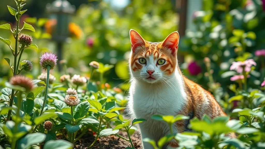 Chats dans le potager : gérer parasites et toxoplasmose du sol