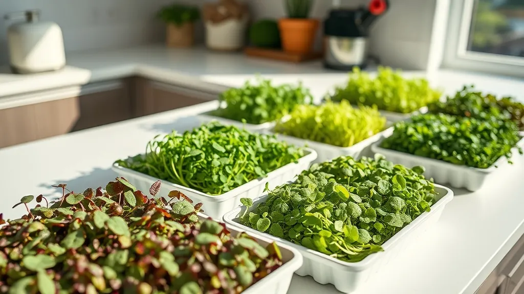 Comment cultiver des micro-pousses à la maison : guide complet 2026