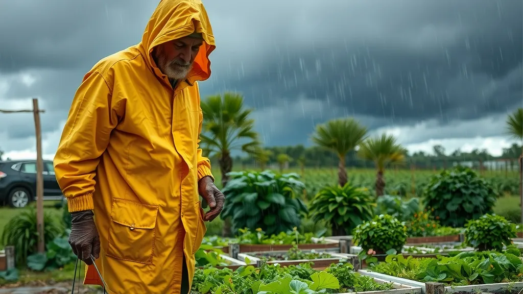 El Niño et potager : gérer les pluies extrêmes au jardin