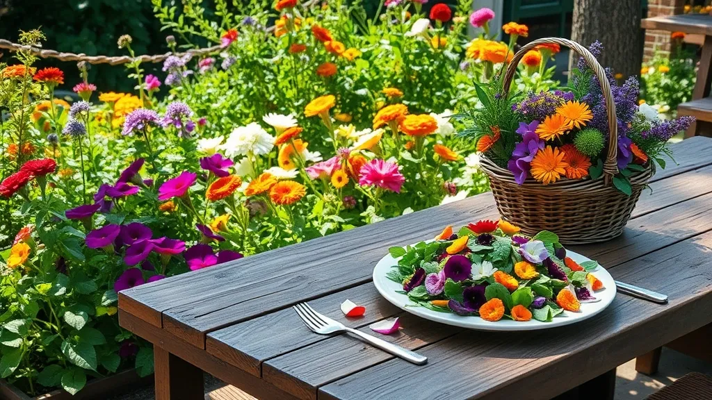 Fleurs comestibles : cultiver son jardin pour l'assiette en 2026