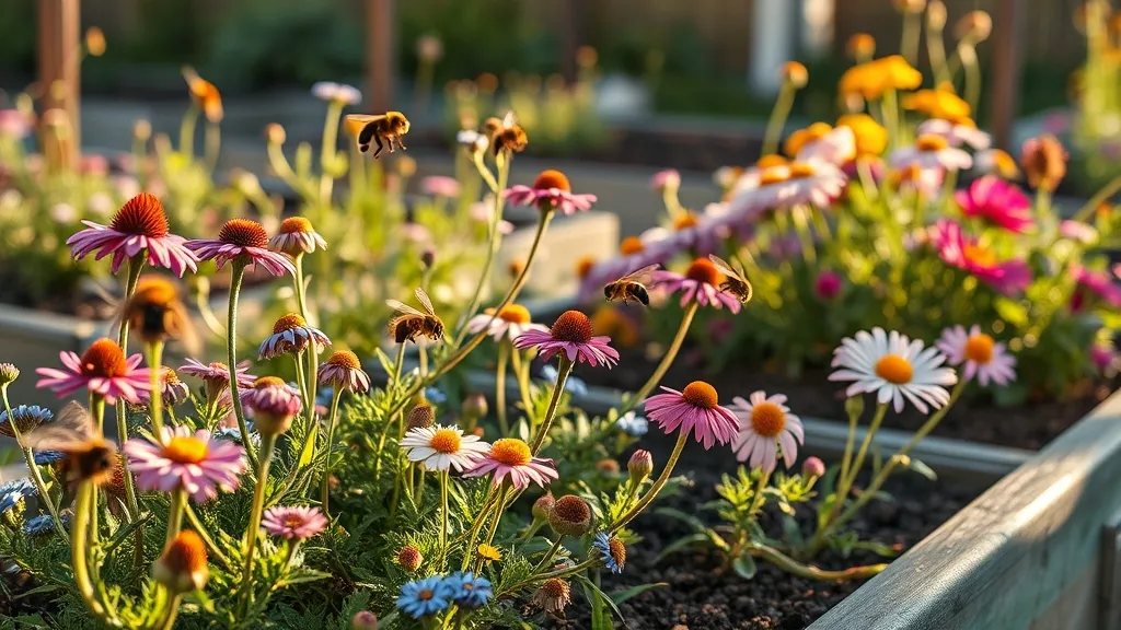 Fleurs mellifères à semer en automne : 5 plantes pour un potager qui attire les abeilles dès le printemps
