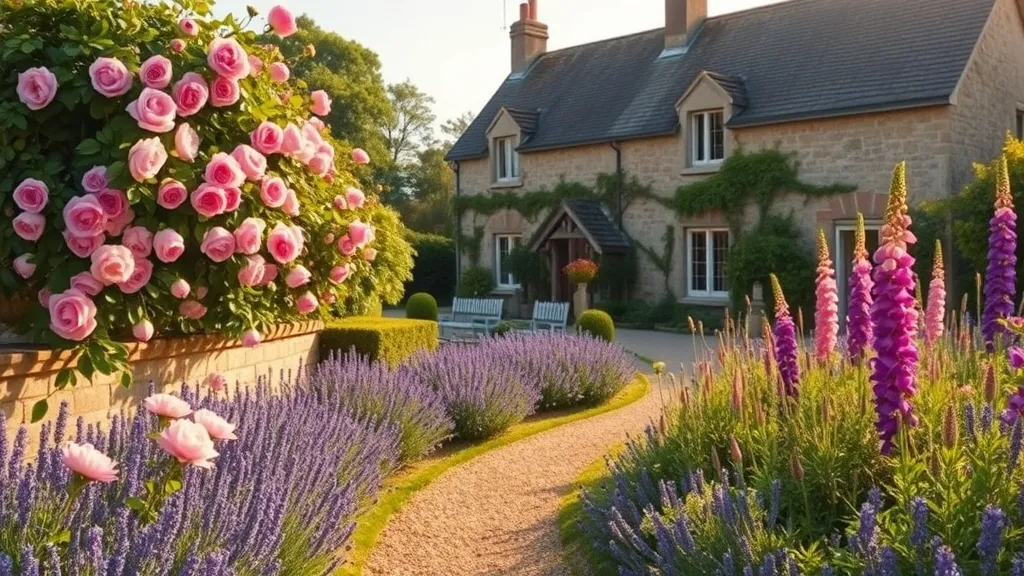 Jardin de curé et cottage anglais : le guide du jardin traditionnel revisité