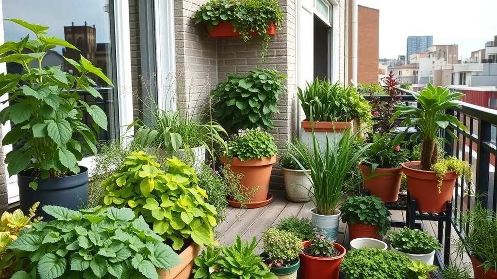 Jardin Urbain sur Balcon : Guide Complet pour un Potager Productif en Petit Espace en 2026