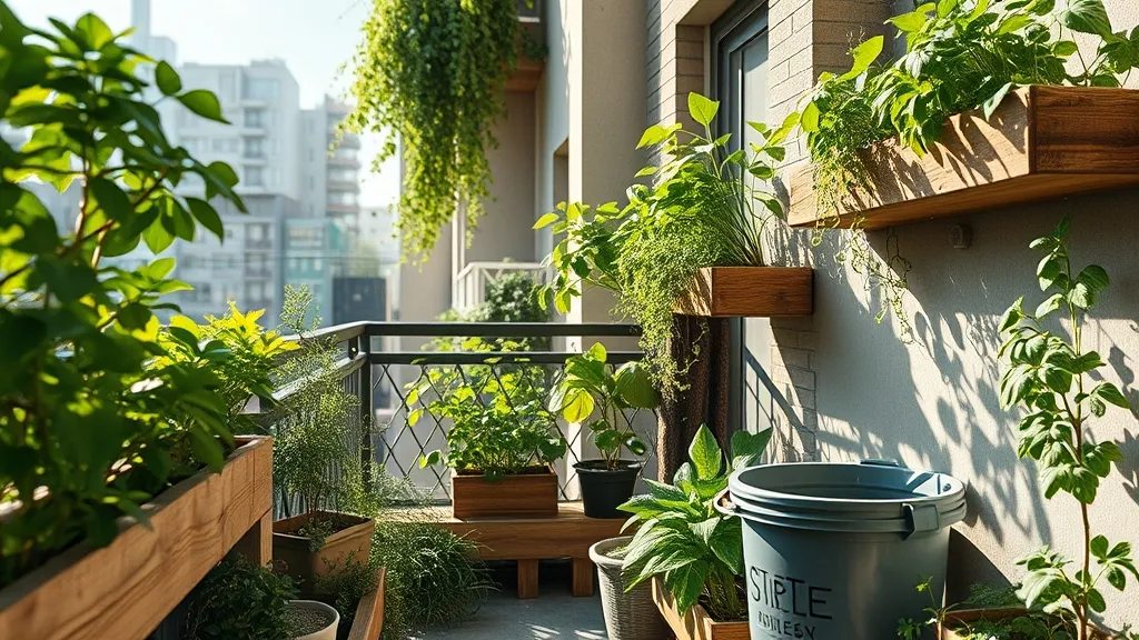Permaculture balcon : 7 étapes concrètes pour créer votre potager urbain autonome