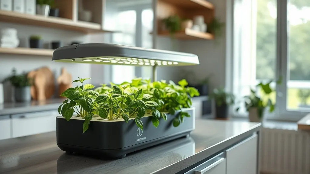 Micro potager hydroponique : guide complet pour des herbes fraîches toute l'année