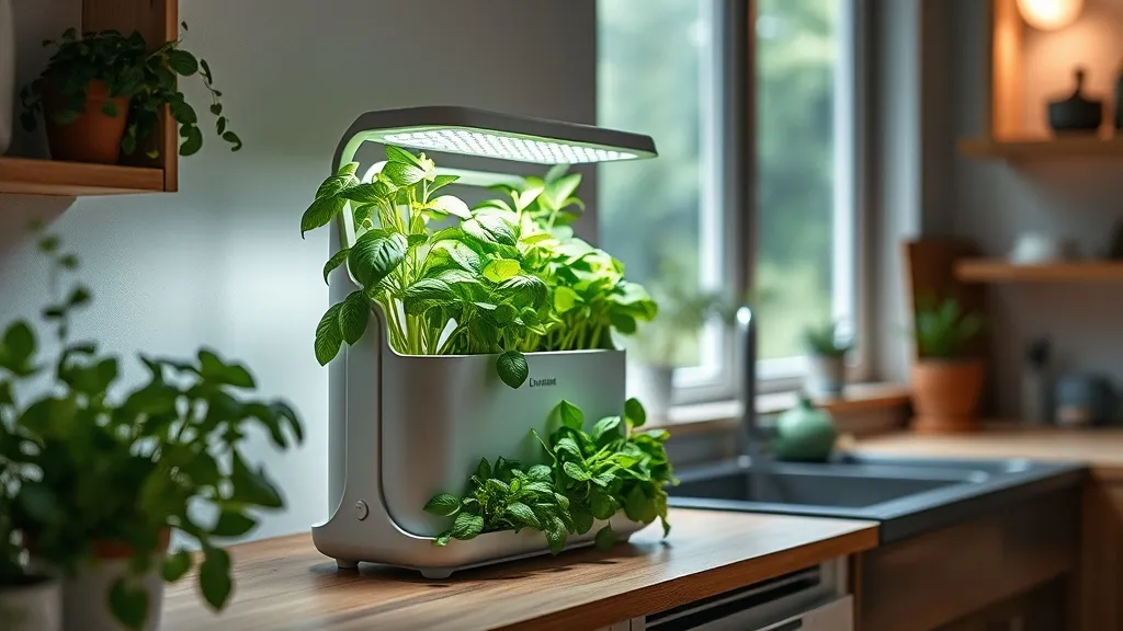 Micro-potager en hydroponie : cultiver ses herbes aromatiques toute l'année
