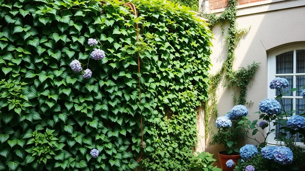 Plantes grimpantes faciles pour ombre et mur en 2026