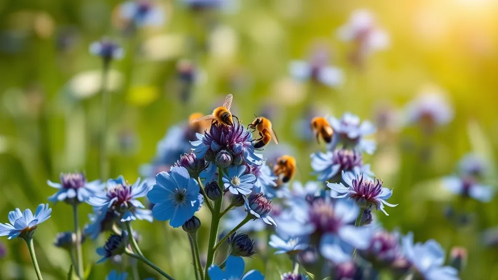 10 plantes à fleurs bleues pour attirer les pollinisateurs dans votre jardin