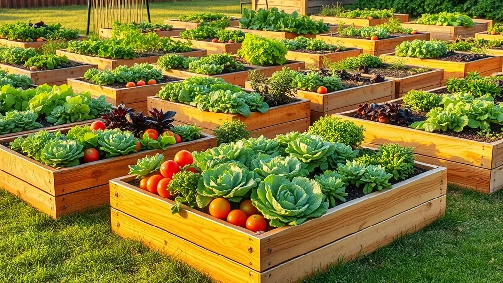 Potager en carrés surélevés : le guide du jardinage intensif pour petits espaces en 2026