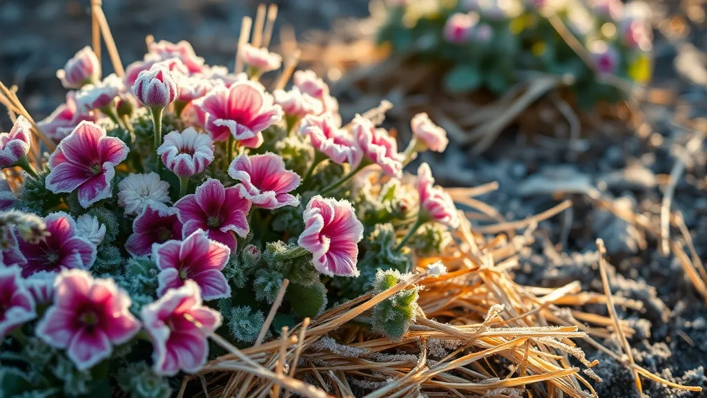 Protéger vos fleurs du gel : 7 astuces naturelles et écologiques